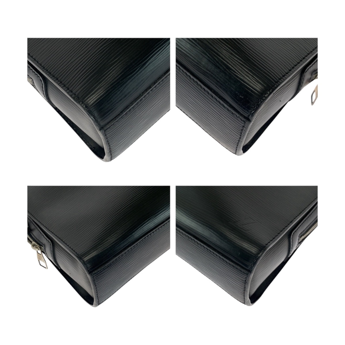 20239
LOUIS VUITTON ルイヴィトン エピ バサーノMM ノワール ブラック 黒 シルバー金具 エピレザー M54032 ビジネスバッグ ハンドバッグ メンズ AB56