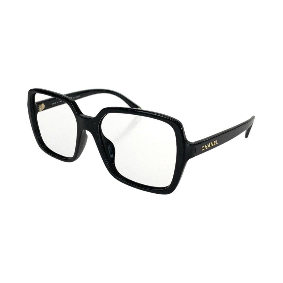 20241
CHANEL Coco Mark Black Gold Hardware Plastic 5505-A c.622/M3 54□18 140 2P S Sunglasses Eyeglasses Frame Unisex Square Women's ABP15