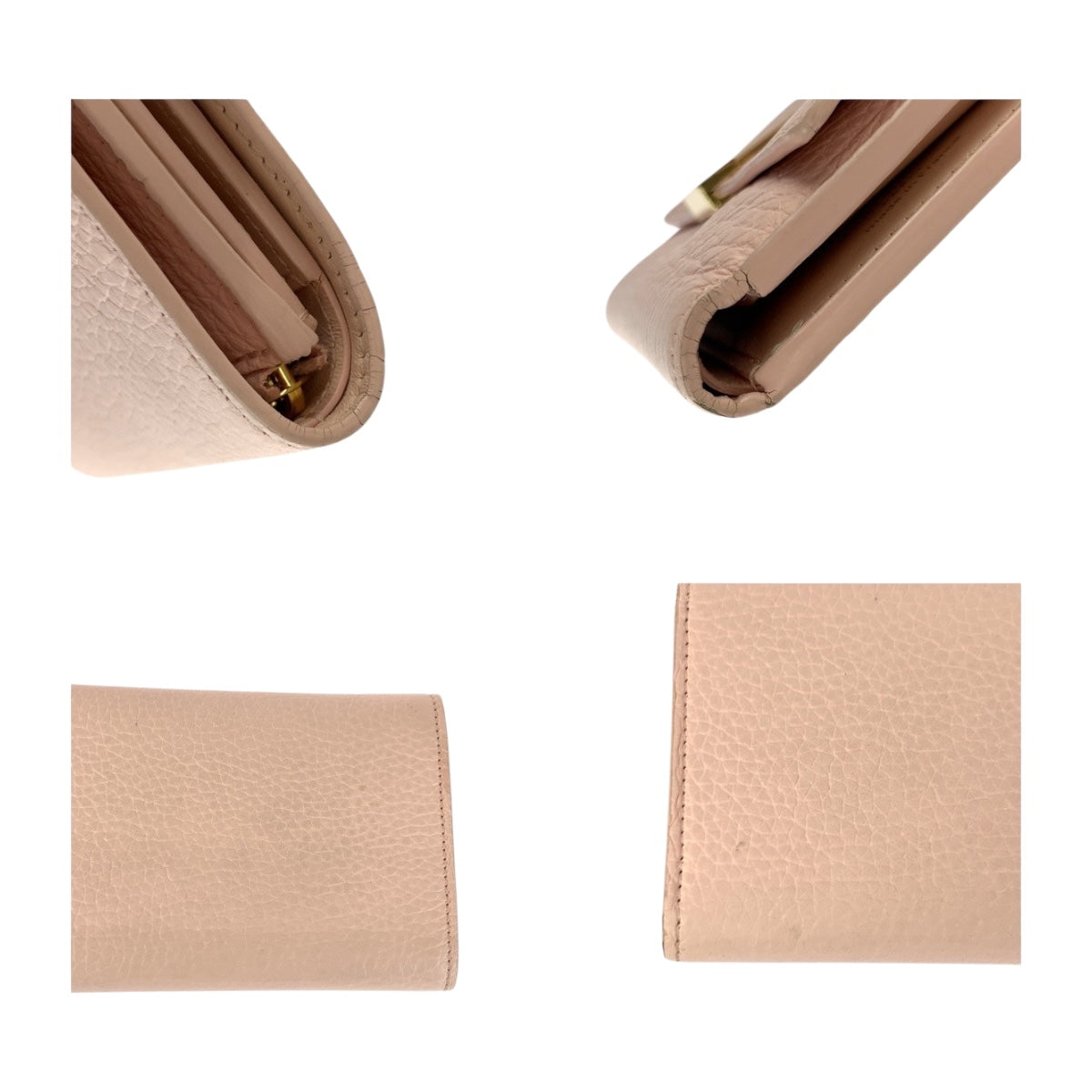 20242
LOUIS VUITTON ルイヴィトン ポルトフォイユ カプシーヌ コンパクト ジャスミンピンク ピンク ゴールド金具 レザー M82361 折財布 コンパクトウォレット レディース ABP43