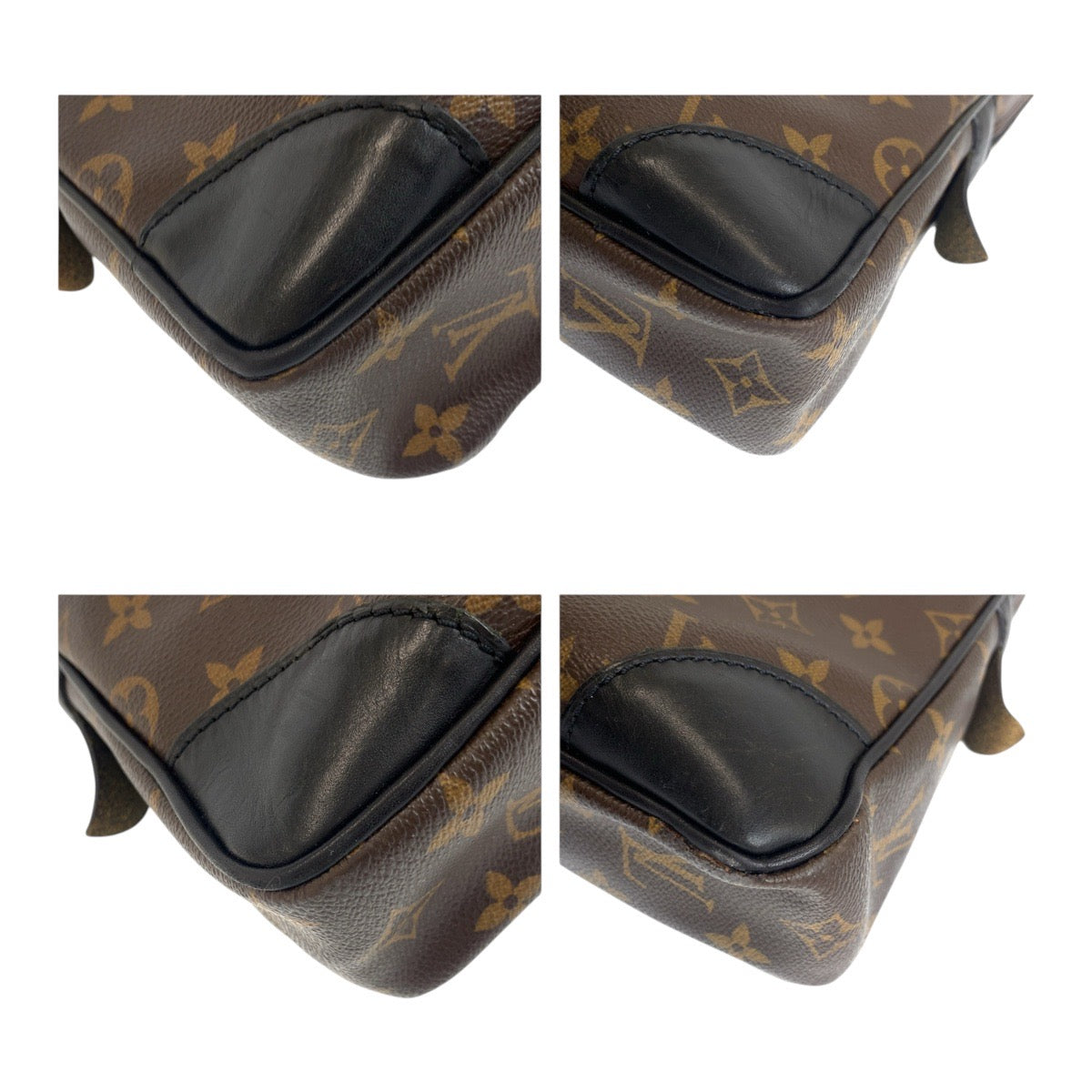 20245
LOUIS VUITTON ルイヴィトン モノグラム・マカサー ポルトドキュマン・ヴォワヤージュ ブラウン ブラック シルバー金具 PVC M40225 ビジネスバッグ ブリーフケース メンズ ABP70