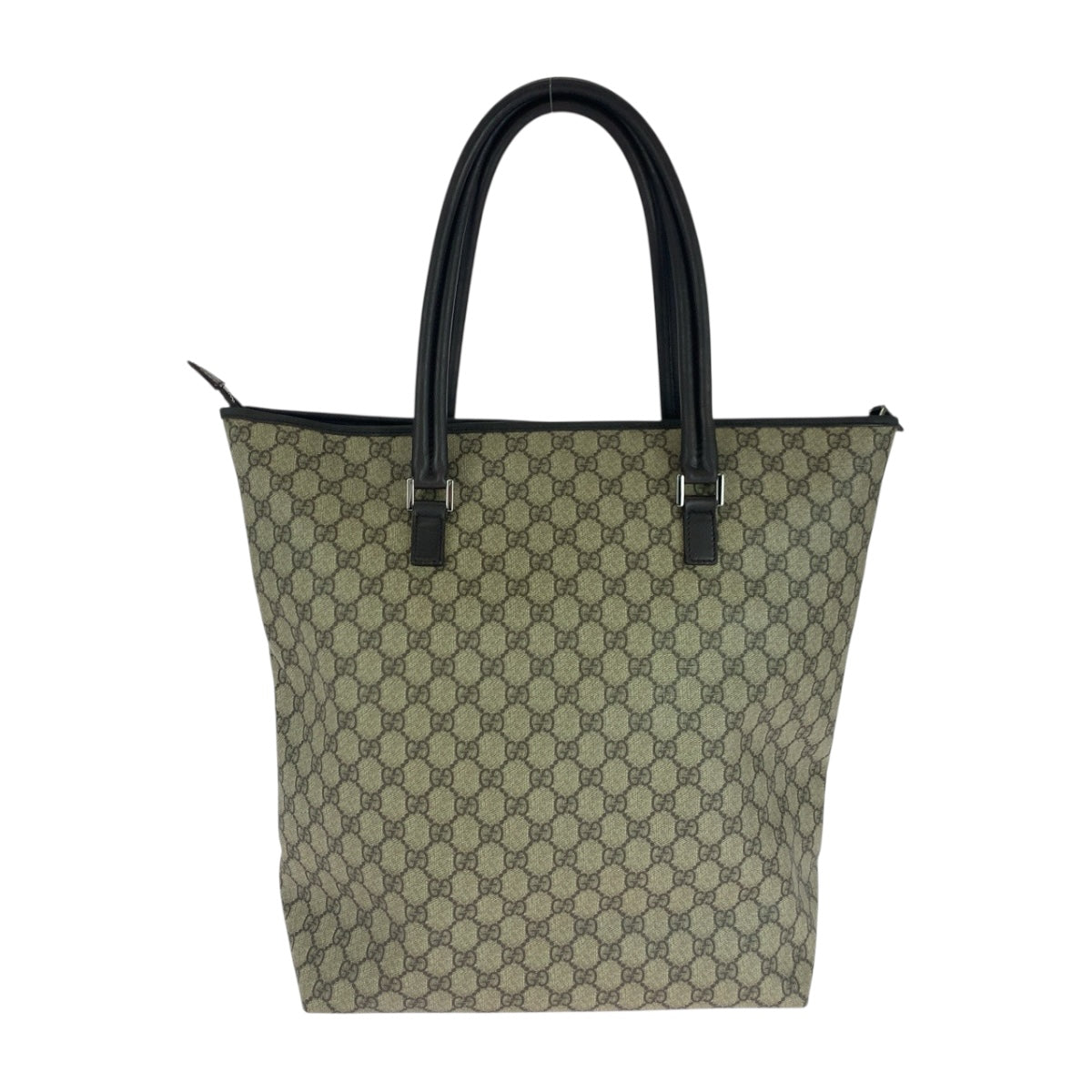 20247
GUCCI グッチ ベージュ ブラウン シルバー金具 GGスプリームキャンバス 108832 トートバッグ ショルダーバッグ レディース ABP37