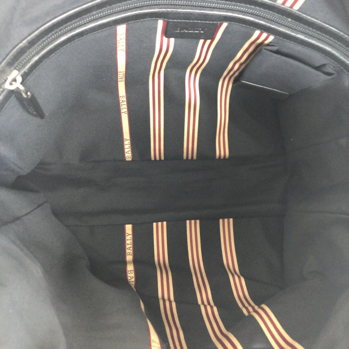 20248
BALLY バリー トレインスポッティング ブラック 黒 ホワイト シルバー金具 レザー / キャンバス ビジネスバッグ ブリーフケース メンズ ABP23