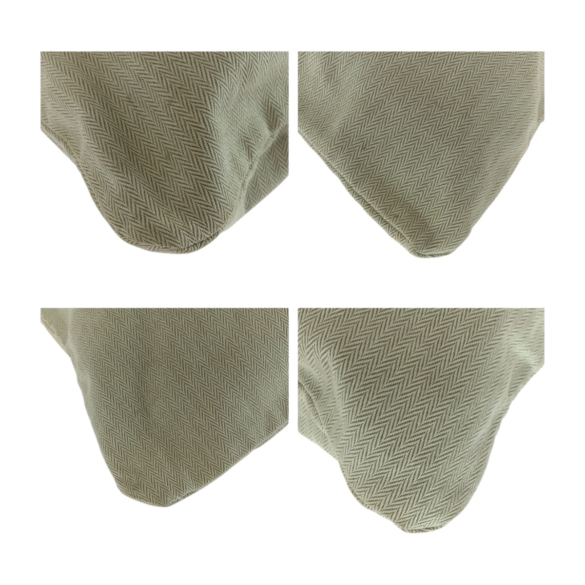 20249
HERMES エルメス アリーヌGM ホワイト オレンジ ゴールド金具 キャンバス / トワルシェブロン トートバッグ ショルダーバッグ レディース AB30