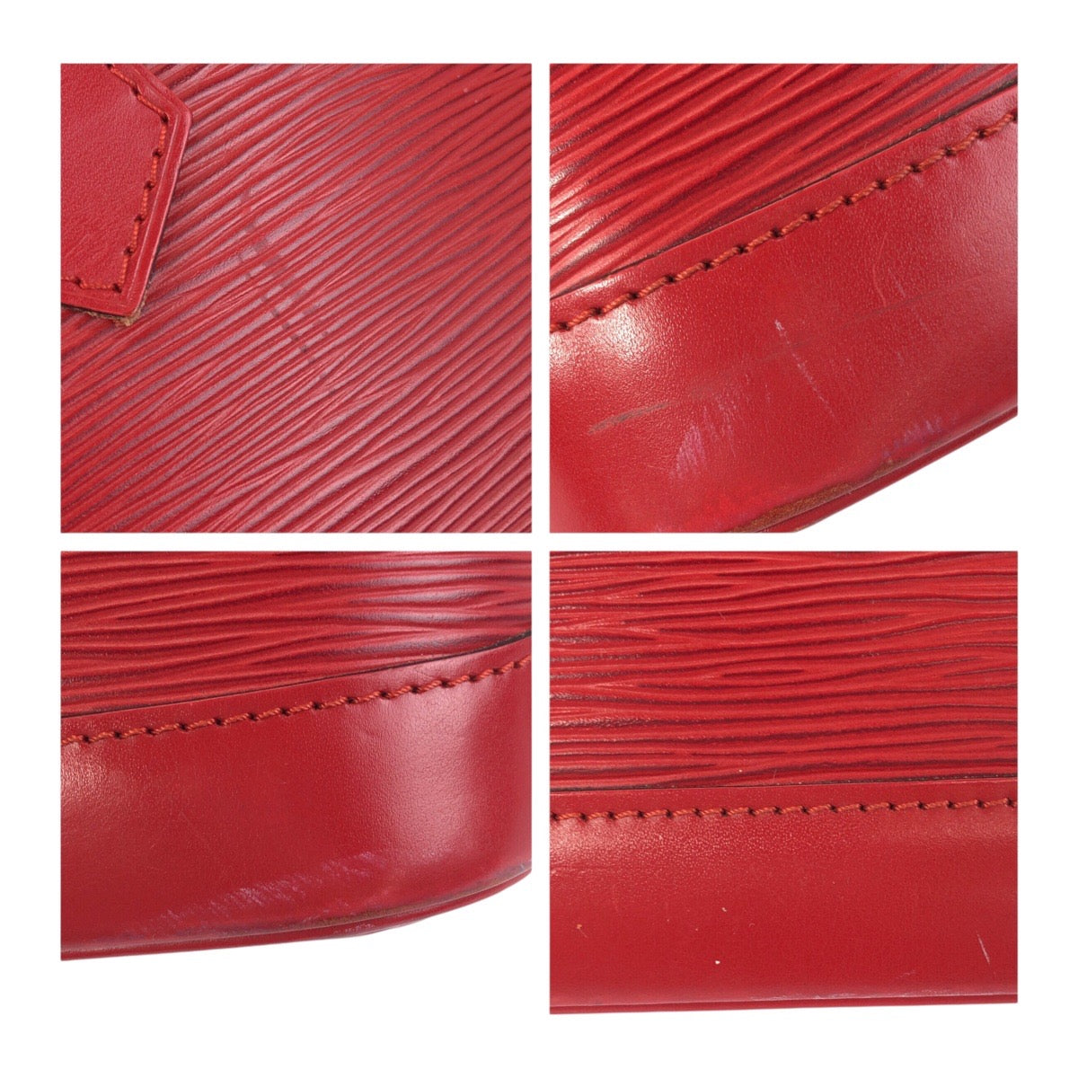 20262
LOUIS VUITTON ルイヴィトン エピ アルマ レッド ゴールド金具 エピレザー M52147 ハンドバッグ トートバック レディース AB50