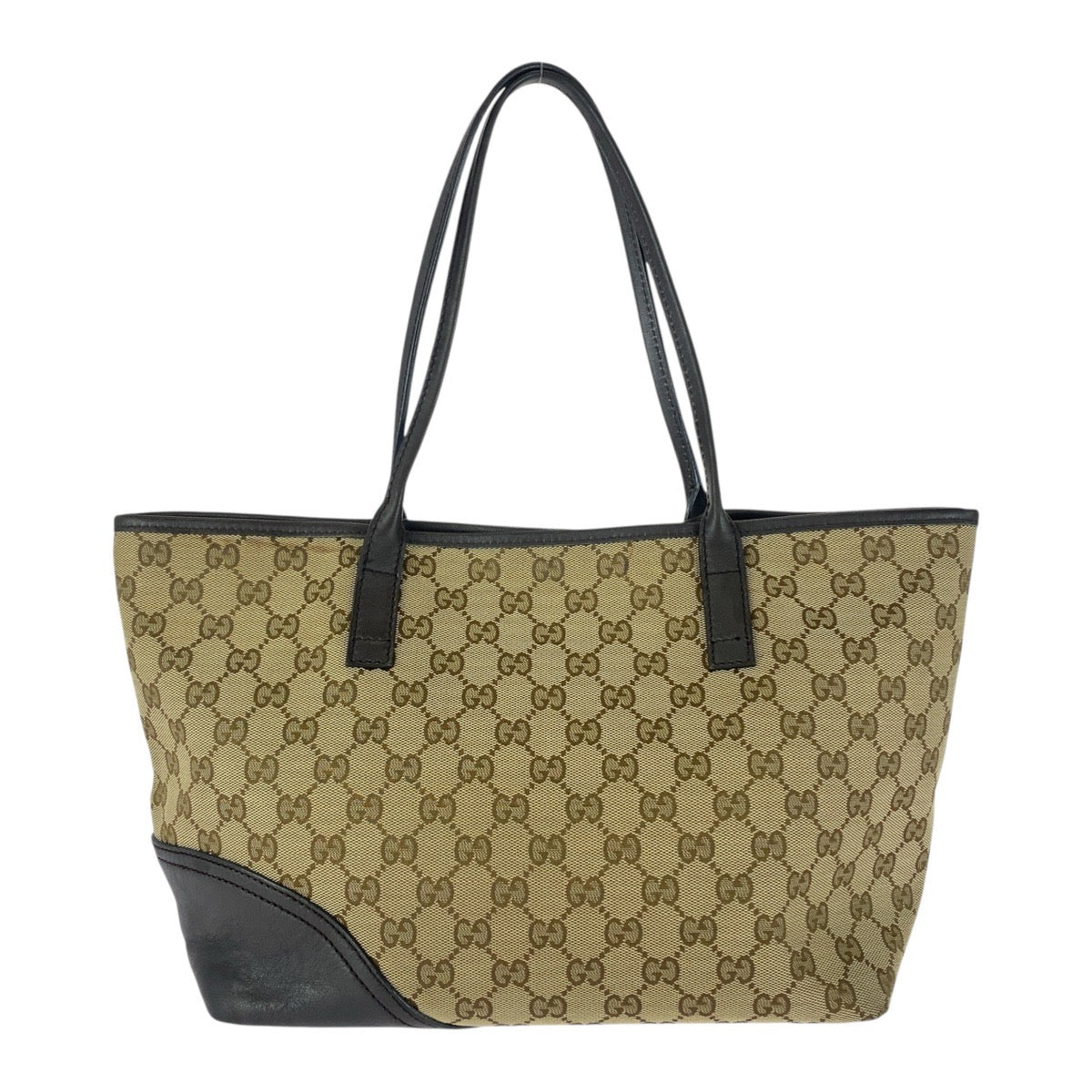 20264
GUCCI Abbey Brown Gold Hardware GG Canvas / Leather 169 946 Tote Bag Shoulder Bag Women's AB24