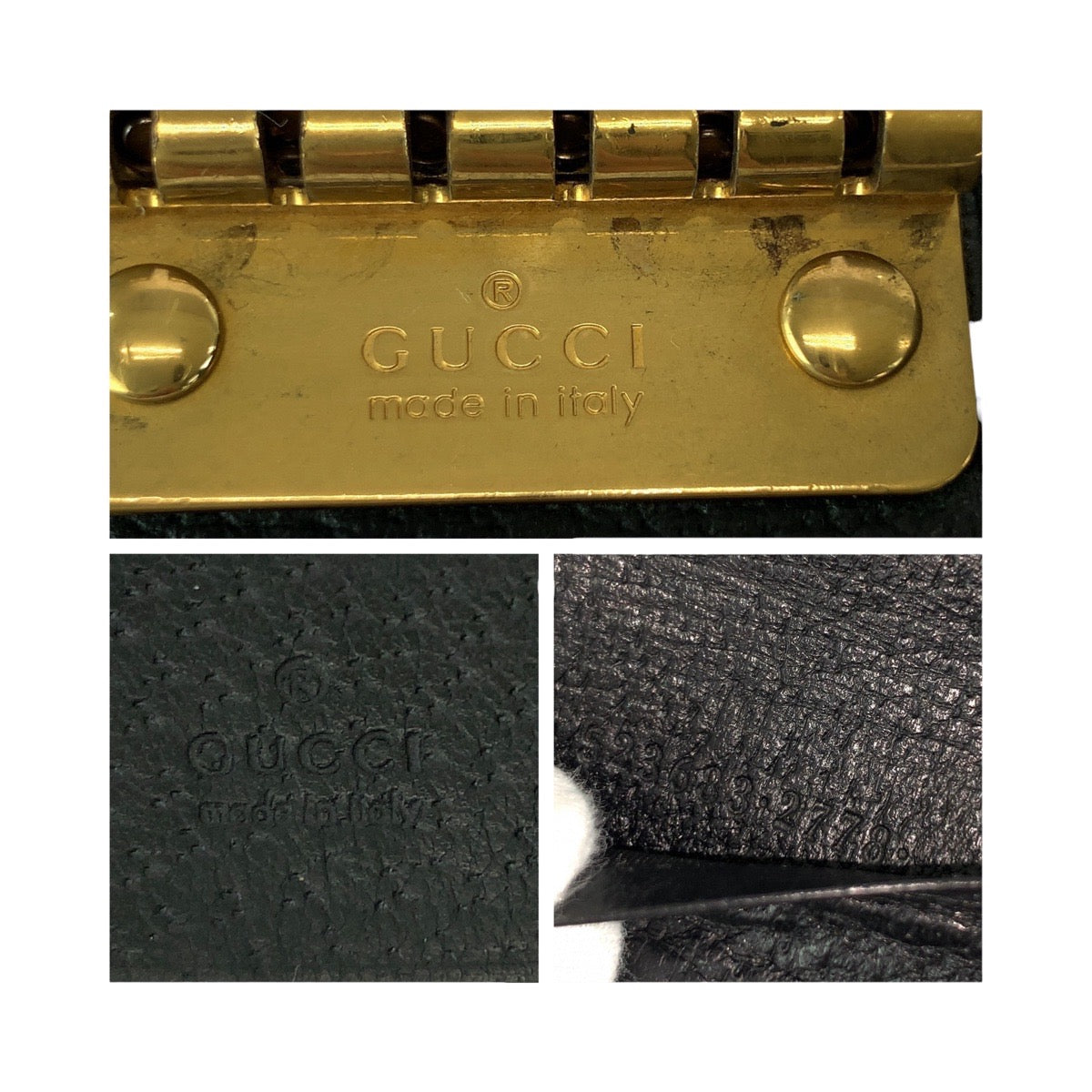 20267
GUCCI グッチ ANIMARU BEE 6連キーケース ブラック 黒 ゴールド金具 レザー 523683 キーケース 6連 男女兼用 メンズ AB7