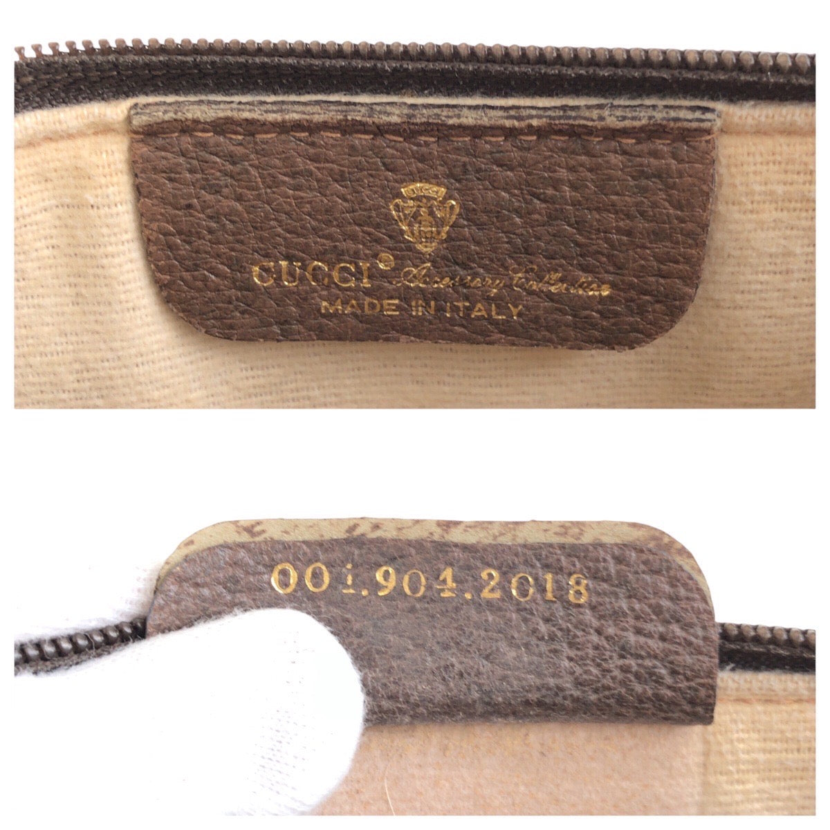 20272
GUCCI グッチ ヴィンテージ オールドグッチ シェリーライン ベージュ ブラウン ゴールド金具 GGスプリームキャンバス 001 904 2018 ショルダーバッグ レディース AB29
