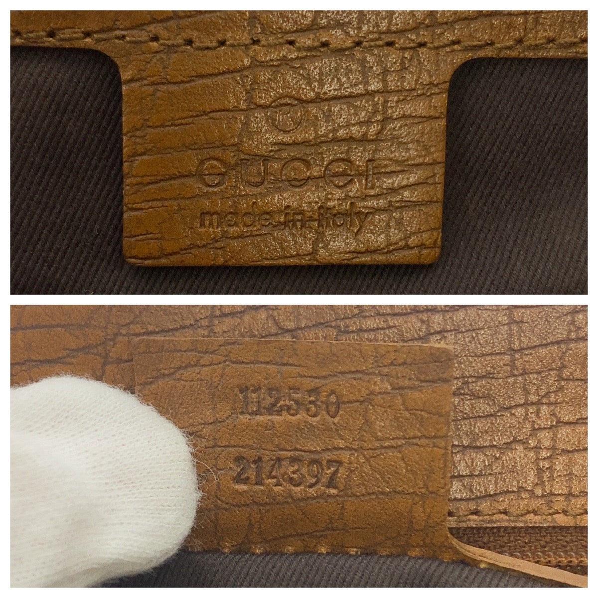 20273
GUCCI Gucci Bamboo Beige Brown Black Hardware GG Canvas 112530 Tote Bag Shoulder Bag Women's A42