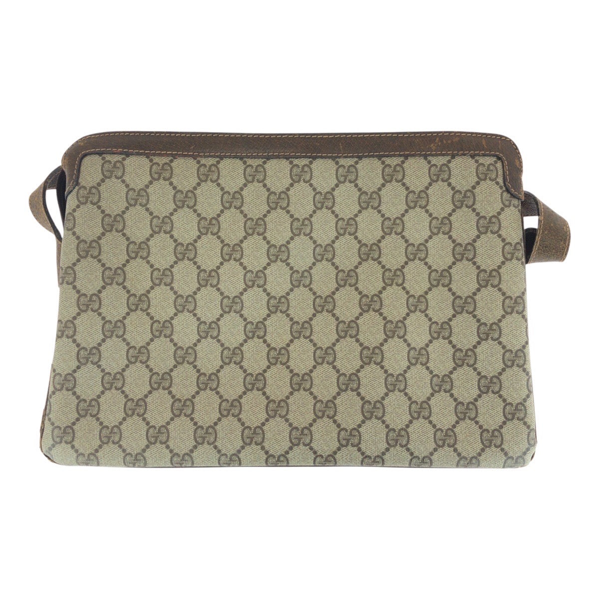 20274
GUCCI グッチ ヴィンテージ オールドグッチ シェリーライン ベージュ ブラウン ゴールド金具 GGスプリームキャンバス 010・378 ショルダーバッグ 肩掛け レディース B26