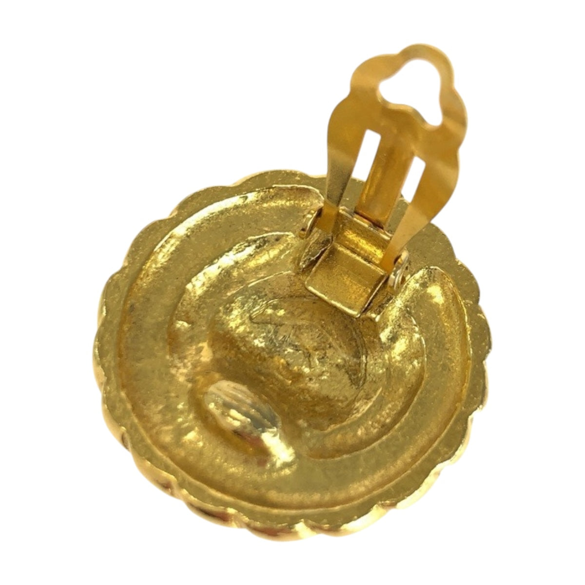 20280
CHANEL シャネル ココマーク ゴールド メッキ イヤリング レディース ABP31