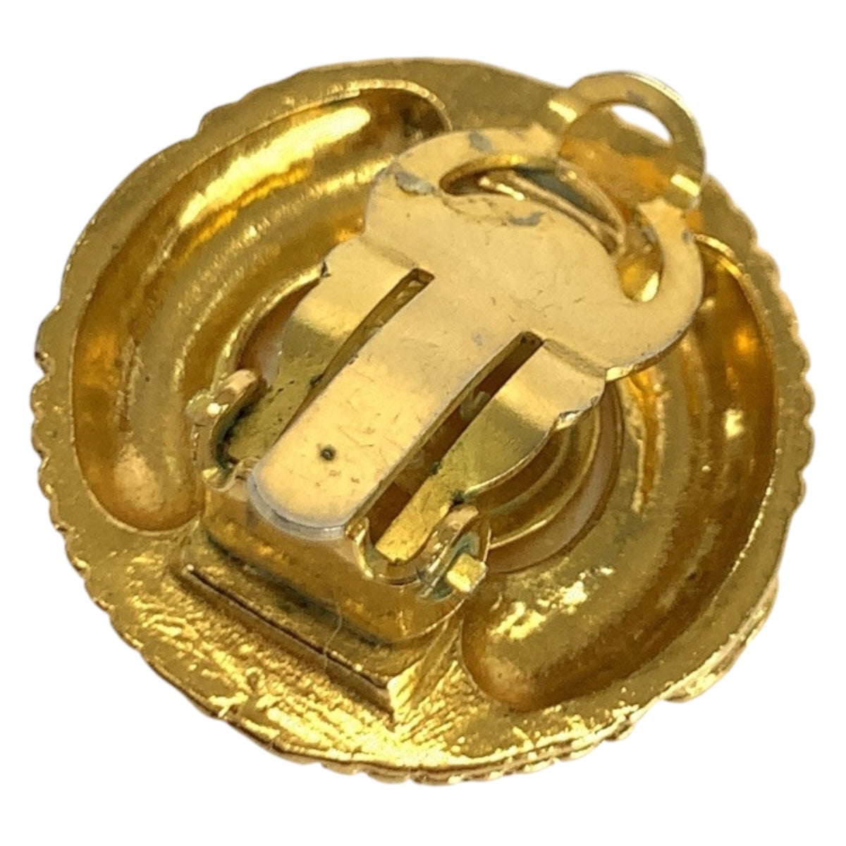 20281
CHANEL シャネル ヴィンテージ フェイクパール ココマーク ゴールド ホワイト メッキ / フェイクパール イヤリング レディース ABP35