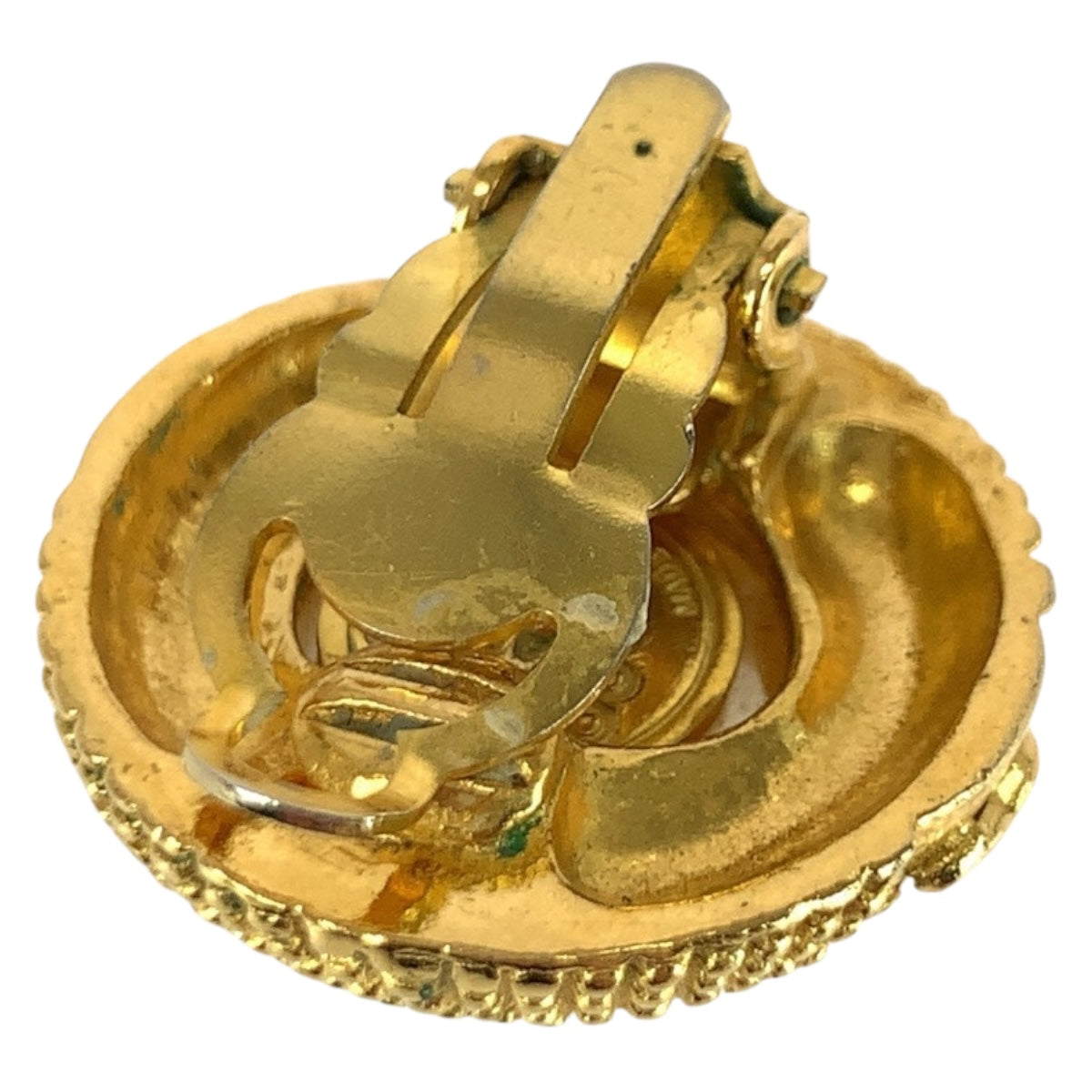 20281
CHANEL シャネル ヴィンテージ フェイクパール ココマーク ゴールド ホワイト メッキ / フェイクパール イヤリング レディース ABP35