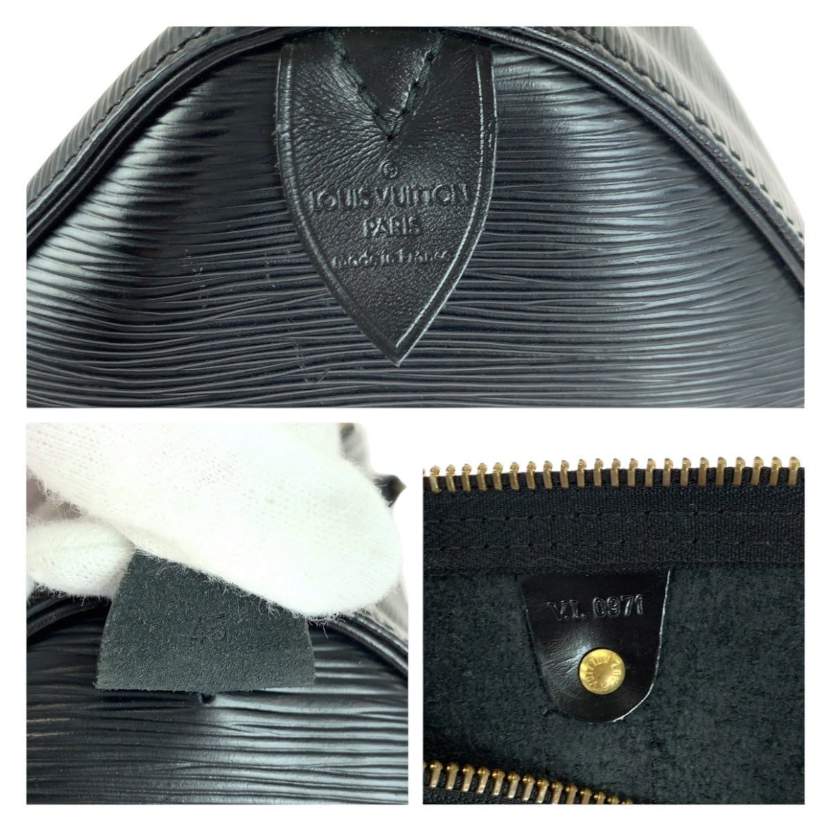 20284
LOUIS VUITTON ルイヴィトン エピ キーポル45 ノワール ブラック 黒 ゴールド金具 エピレザー M59062 ハンドバッグ ボストンバッグ メンズ ABP65
