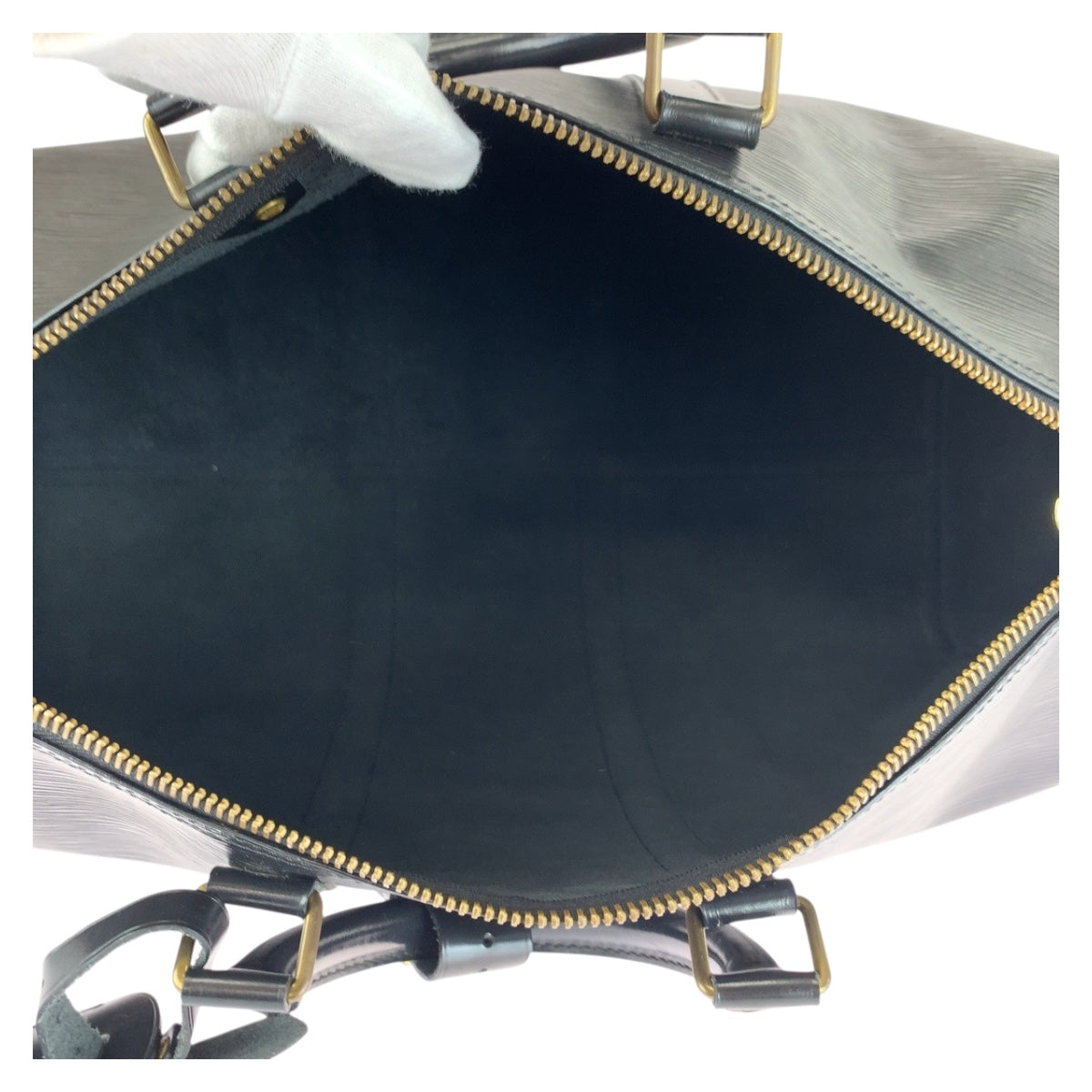 20284
LOUIS VUITTON ルイヴィトン エピ キーポル45 ノワール ブラック 黒 ゴールド金具 エピレザー M59062 ハンドバッグ ボストンバッグ メンズ ABP65