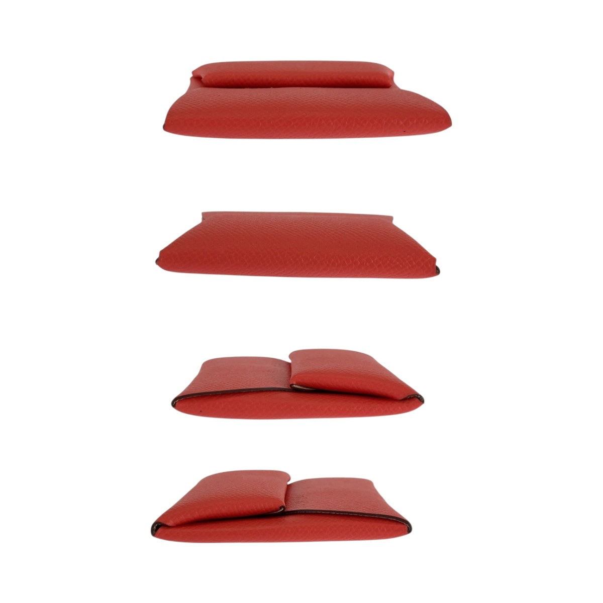 20299
HERMES エルメス バスティア ローズテキサス シルバー金具 シェブルミゾル コインケース 小銭入れ D刻印 レディース A29