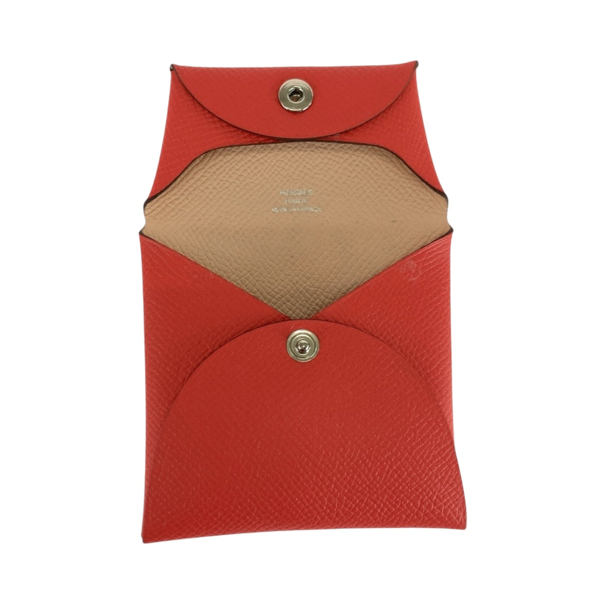 20299
HERMES エルメス バスティア ローズテキサス シルバー金具 シェブルミゾル コインケース 小銭入れ D刻印 レディース A29