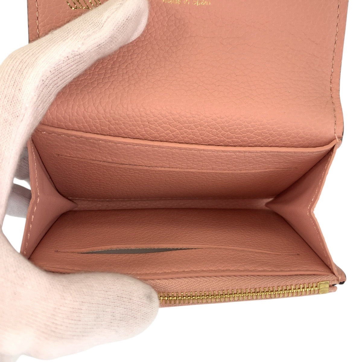 20300
LOUIS VUITTON ルイヴィトン アンプラント ポルトモネ ロザリ ローズプードル ピンク ゴールド金具 レザー M81520 折財布 コンパクトウォレット レディース ABP27