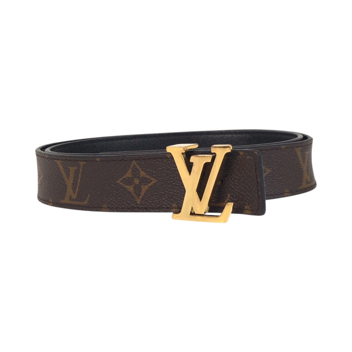 20304
LOUIS VUITTON ルイヴィトン モノグラム サンチュール 80/32 ブラウン ゴールド 金具 PVC M9453 ベルト メンズ AB37