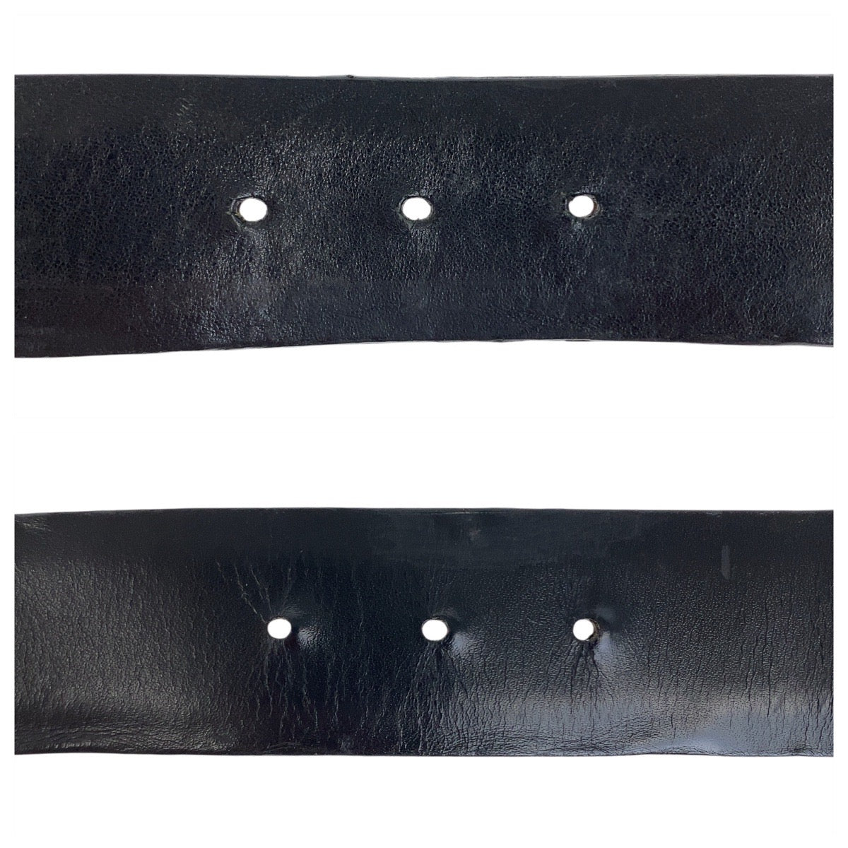 20308
GUCCI グッチ インターロッキングG 90cm/36インチ ブラック 黒 シルバー金具 レザー 13172 479610 ベルト メンズ AB17