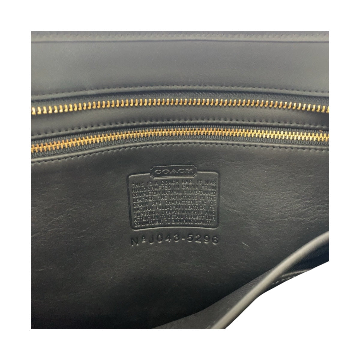 20311
COACH コーチ オールドコーチ ブラック 黒 ゴールド金具 レザー 5296 ビジネスバッグ ブリーフケース 2WAY ショルダーバッグ メンズ A50