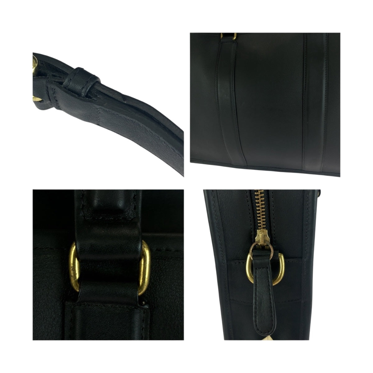 20311
COACH コーチ オールドコーチ ブラック 黒 ゴールド金具 レザー 5296 ビジネスバッグ ブリーフケース 2WAY ショルダーバッグ メンズ A50