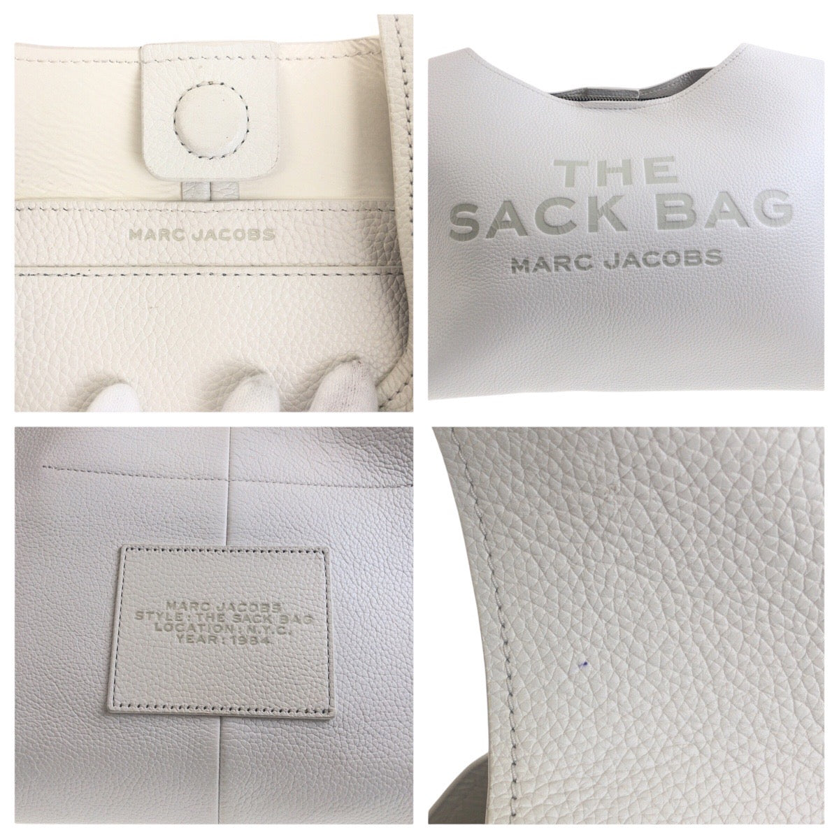 20314
MARC JACOBS マークジェイコブス サック レザー ホーボー トートバッグ ショルダーバッグ レディース AB23