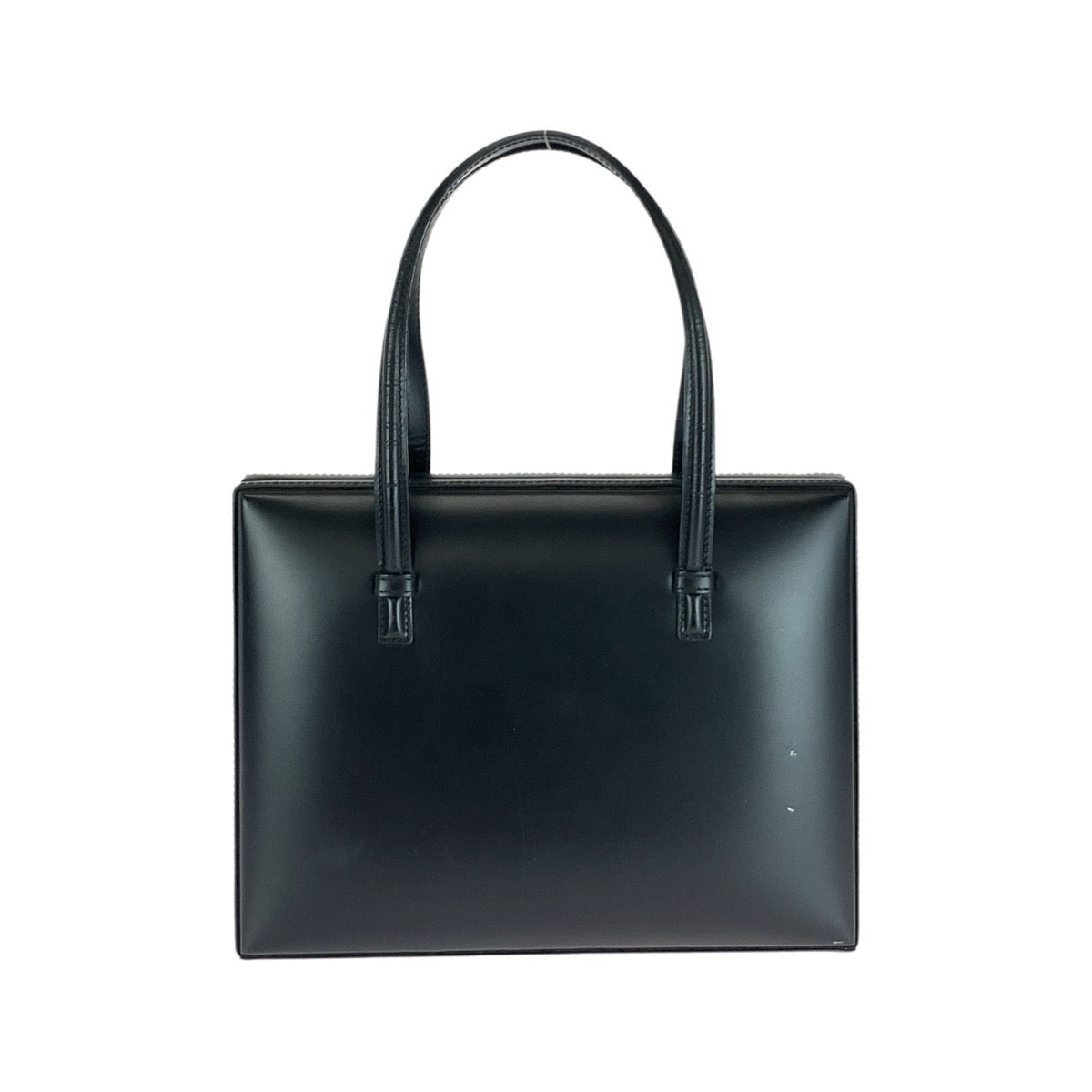 20315
LOEWE ロエベ ヴィンテージ ブラック 黒 ゴールド金具 レザー ハンドバッグ トートバッグ レディース AB43