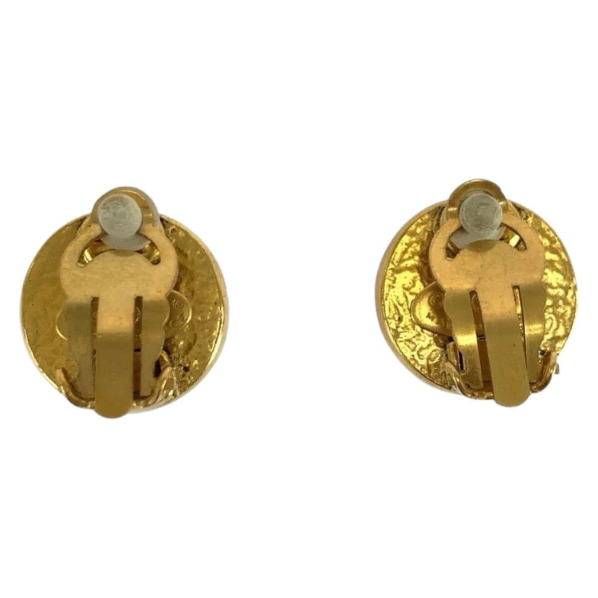 20317
CHANEL シャネル フェイクパール ココマーク ゴールド ホワイト メッキ / フェイクパール イヤリング 94 A刻印 レディース ABP35