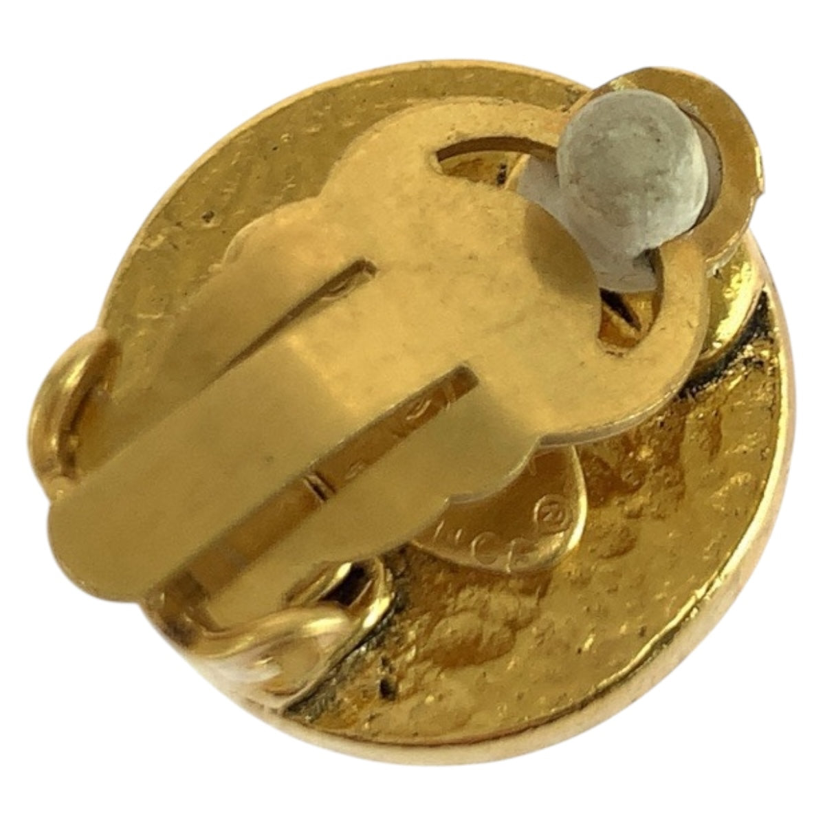 20317
CHANEL シャネル フェイクパール ココマーク ゴールド ホワイト メッキ / フェイクパール イヤリング 94 A刻印 レディース ABP35