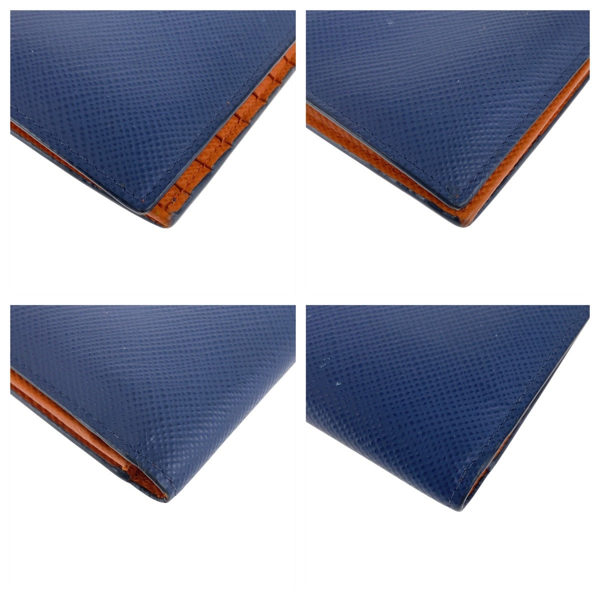 20318
PRADA プラダ サフィアーノ 三角ロゴプレート ネイビー シルバー金具 レザー 長財布 ロングウォレット メンズ ABP23