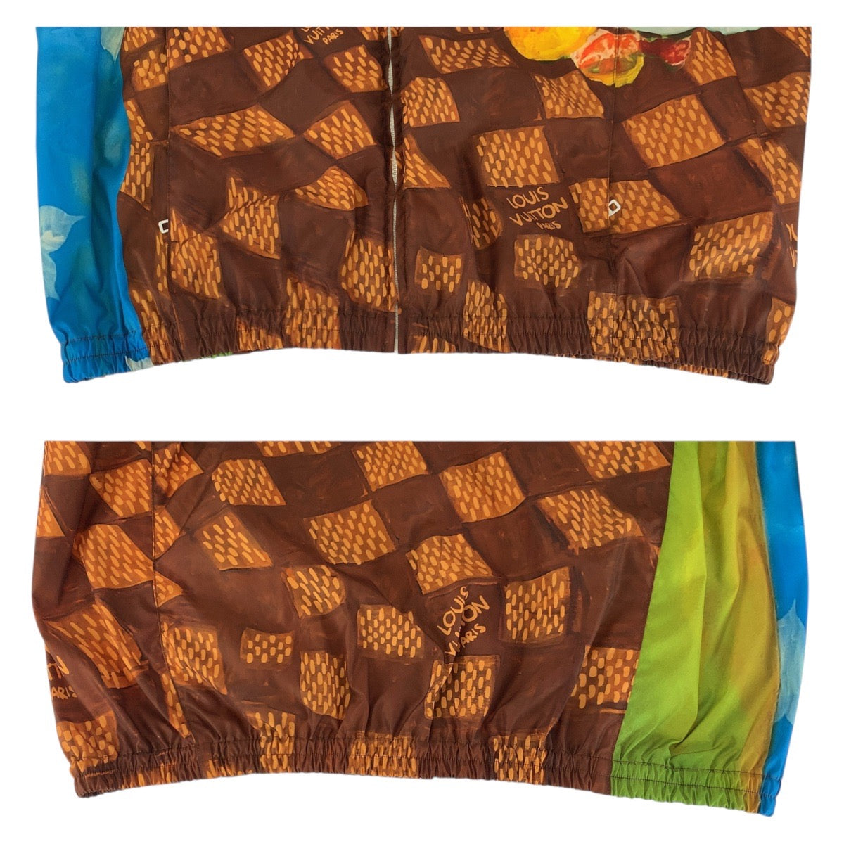 20327
LOUIS VUITTON ルイヴィトン ダミエ Feast Windbreaker Jacket サイズ52 ブラウン マルチカラー ポリエステル RM232 ASK HPB69W ナイロンジャケット ウィンドブレーカー メンズ SA155