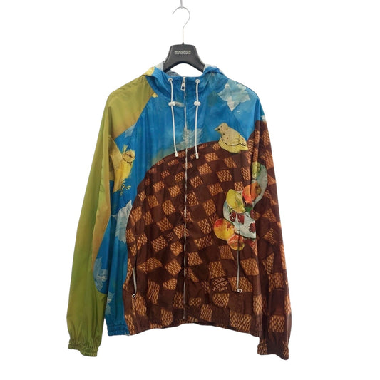 20327
LOUIS VUITTON ルイヴィトン ダミエ Feast Windbreaker Jacket サイズ52 ブラウン マルチカラー ポリエステル RM232 ASK HPB69W ナイロンジャケット ウィンドブレーカー メンズ SA155