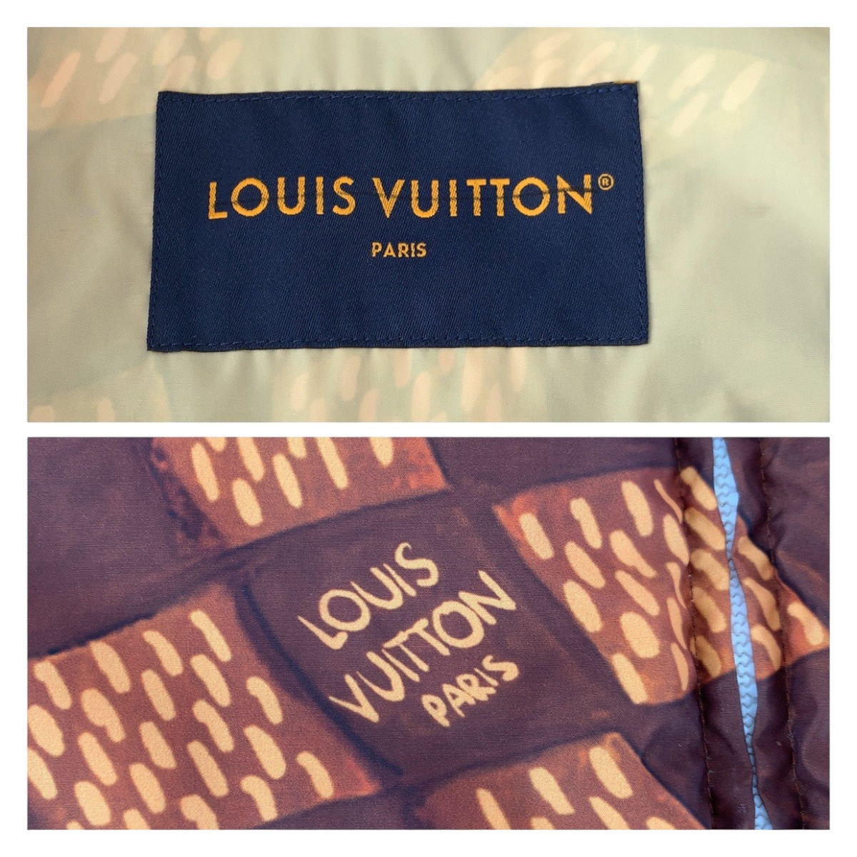 20327
LOUIS VUITTON ルイヴィトン ダミエ Feast Windbreaker Jacket サイズ52 ブラウン マルチカラー ポリエステル RM232 ASK HPB69W ナイロンジャケット ウィンドブレーカー メンズ SA155