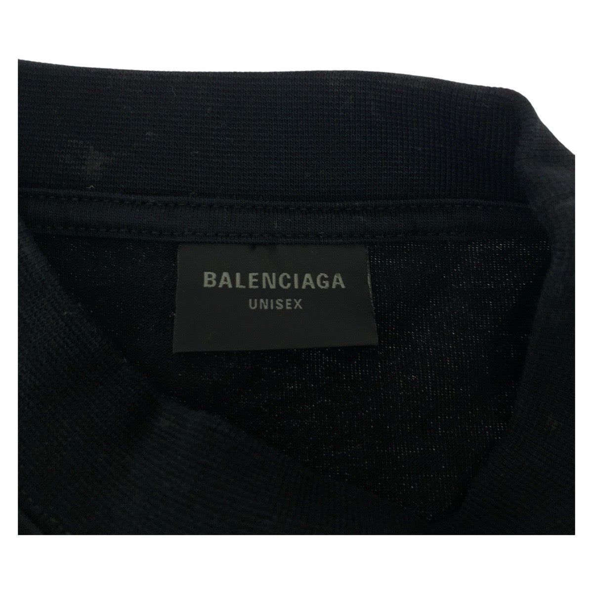 20329
BALENCIAGA バレンシアガ BBロゴ サイズL ブラック 黒 ブラウン コットン 739028 TOVN8 半袖Tシャツ クルーネック メンズ SA84