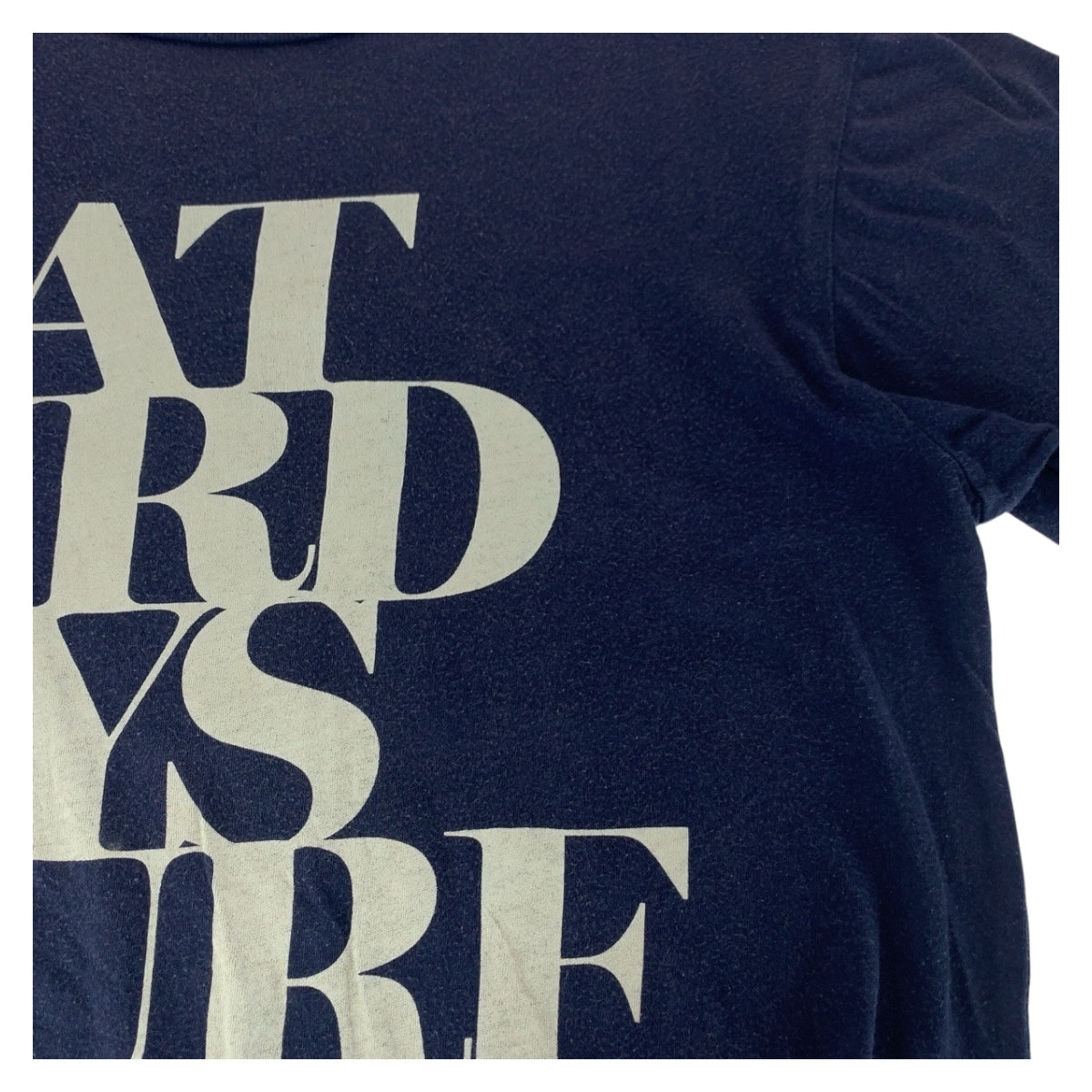 20331
SATURDAYS SURF NYC サタデーズサーフニューヨーク サイズS ネイビー ホワイト コットン 半袖Tシャツ クルーネック メンズ B3