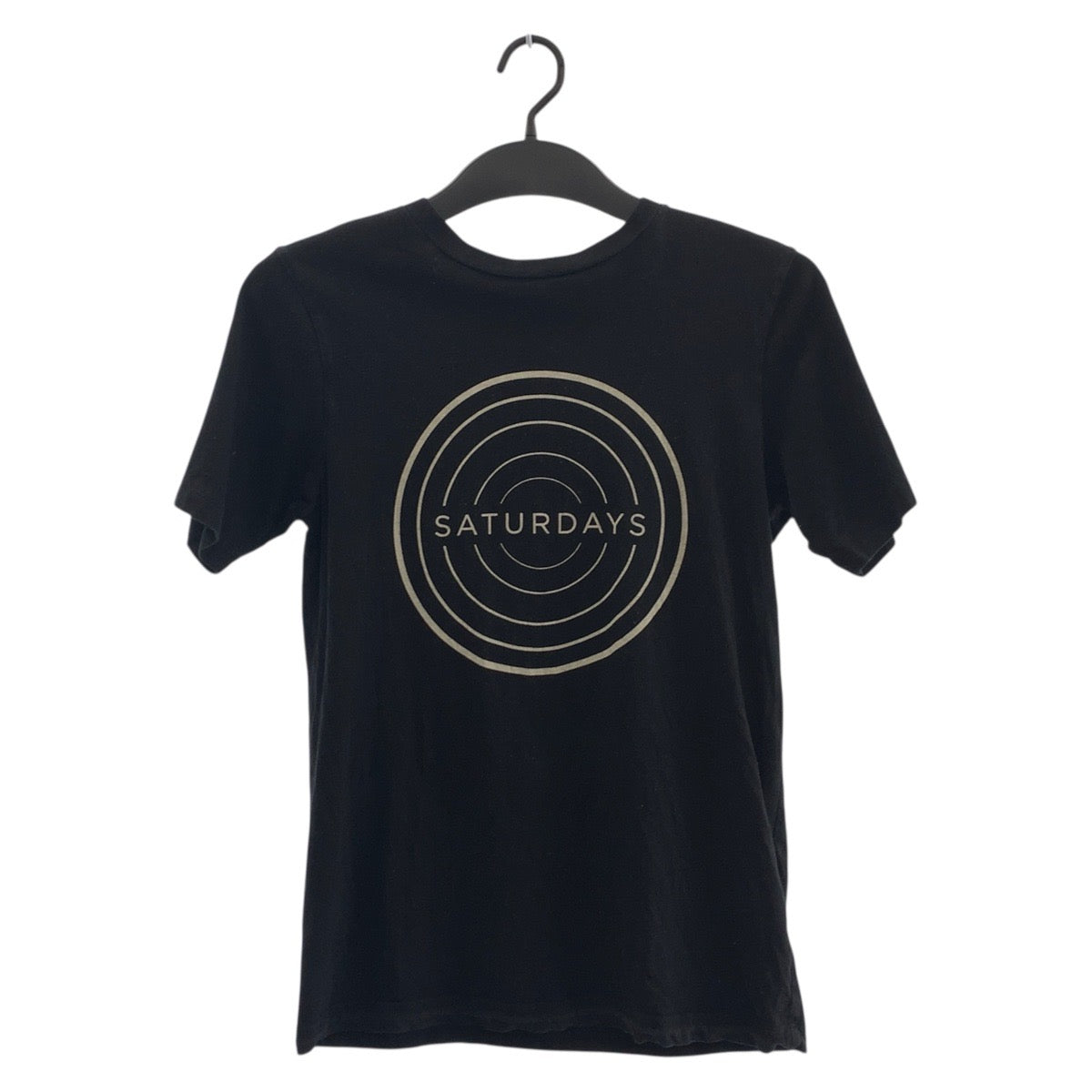 20341
SATURDAYS SURF NYC サタデーズサーフニューヨーク ブラック 黒 コットン Ｔシャツ メンズ B