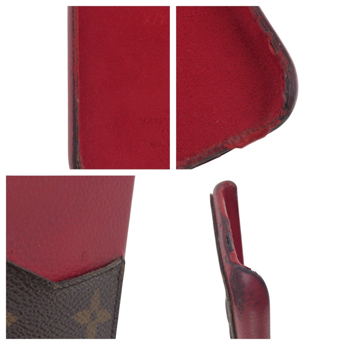 20342
LOUIS VUITTON ルイヴィトン モノグラム バンパー 男女兼用 レッド ブラウン PVC M68894 スマホケース アイフォンケース X/Xsケース レディース B7