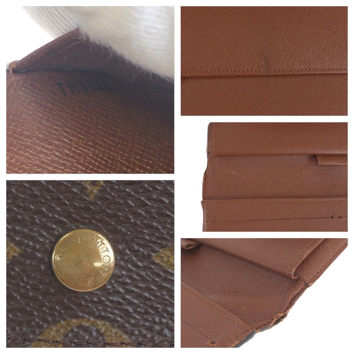 20344
LOUIS VUITTON ルイヴィトン モノグラム ポルトトレゾール インターナショナル ブラウン ゴールド金具 PVC M61215 長財布 ロングウォレット レディース B11