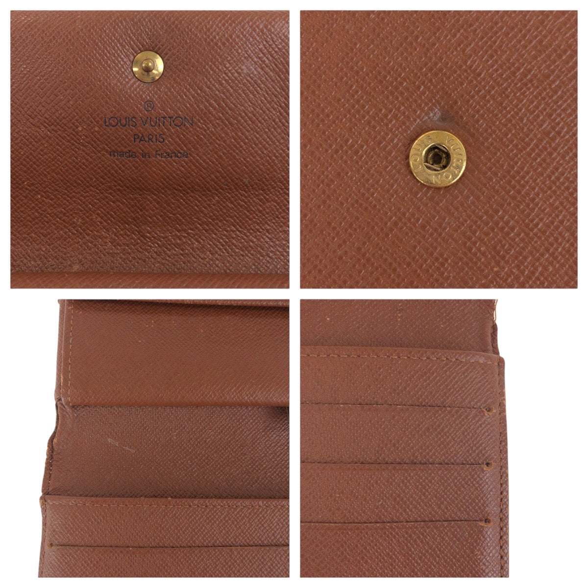 20344
LOUIS VUITTON ルイヴィトン モノグラム ポルトトレゾール インターナショナル ブラウン ゴールド金具 PVC M61215 長財布 ロングウォレット レディース B11