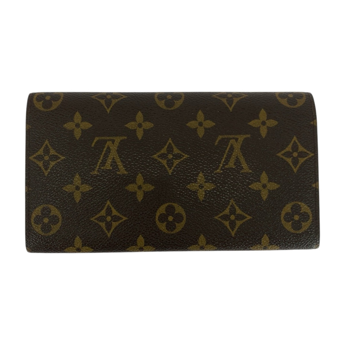 20345
LOUIS VUITTON ルイヴィトン モノグラム ポシェット ポルトモネ クレディ ブラウン ゴールド金具 PVC M61725 長財布 ロングウォレット メンズ B10