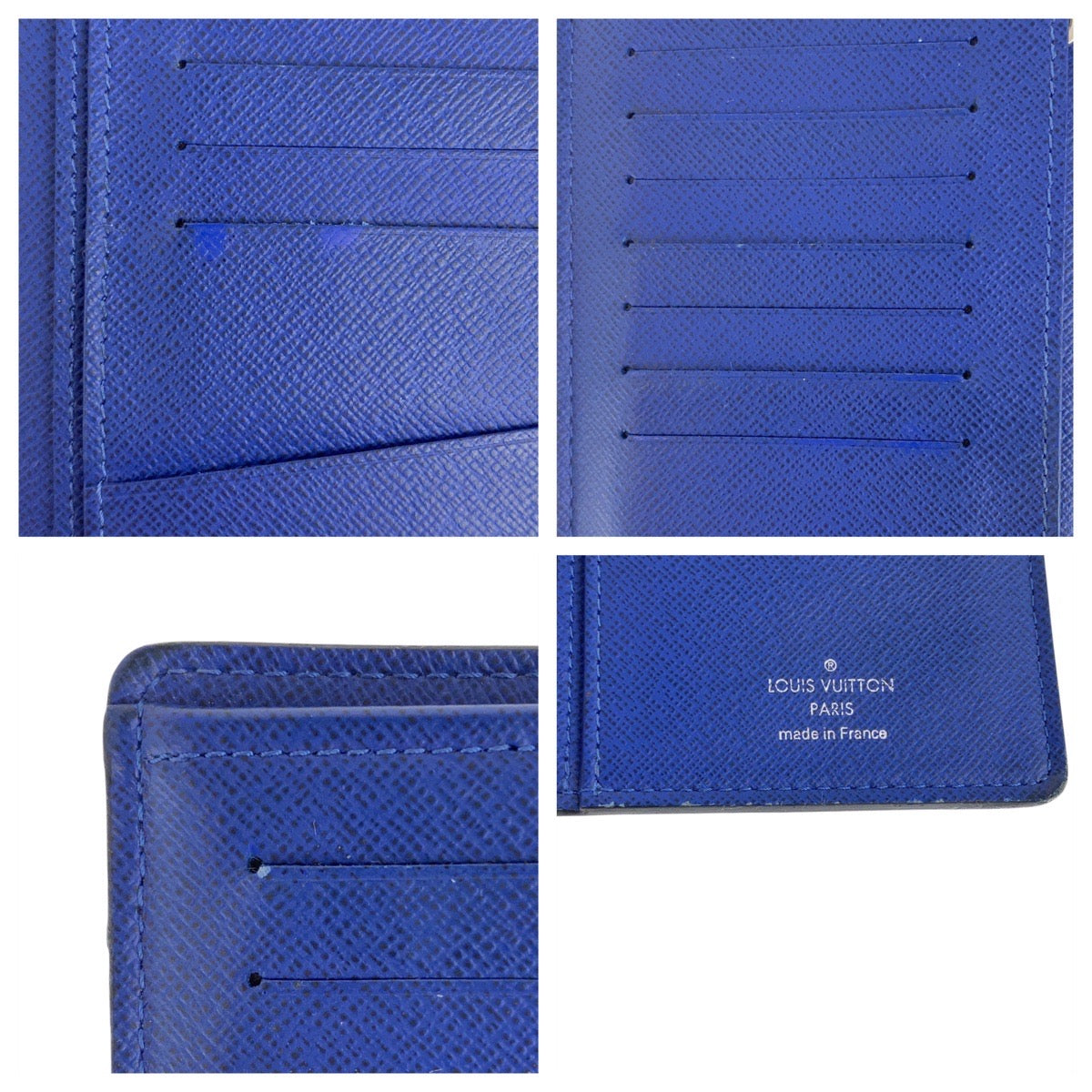 20348
LOUIS VUITTON ルイヴィトン タイガ ポルトフォイユ ブラザ ネイビー シルバー金具 レザー M30559 長財布 ロングウォレット メンズ AB14