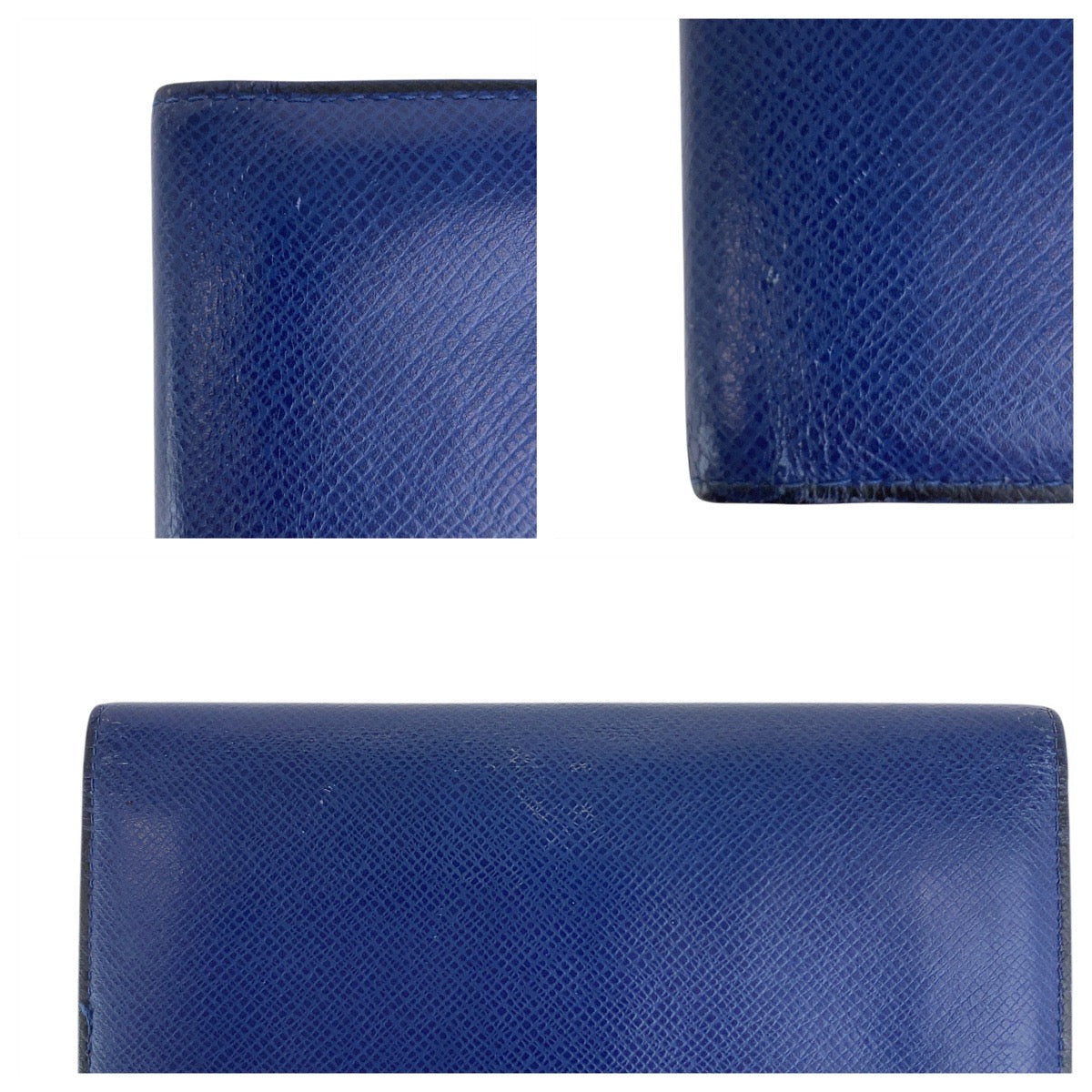 20348
LOUIS VUITTON ルイヴィトン タイガ ポルトフォイユ ブラザ ネイビー シルバー金具 レザー M30559 長財布 ロングウォレット メンズ AB14