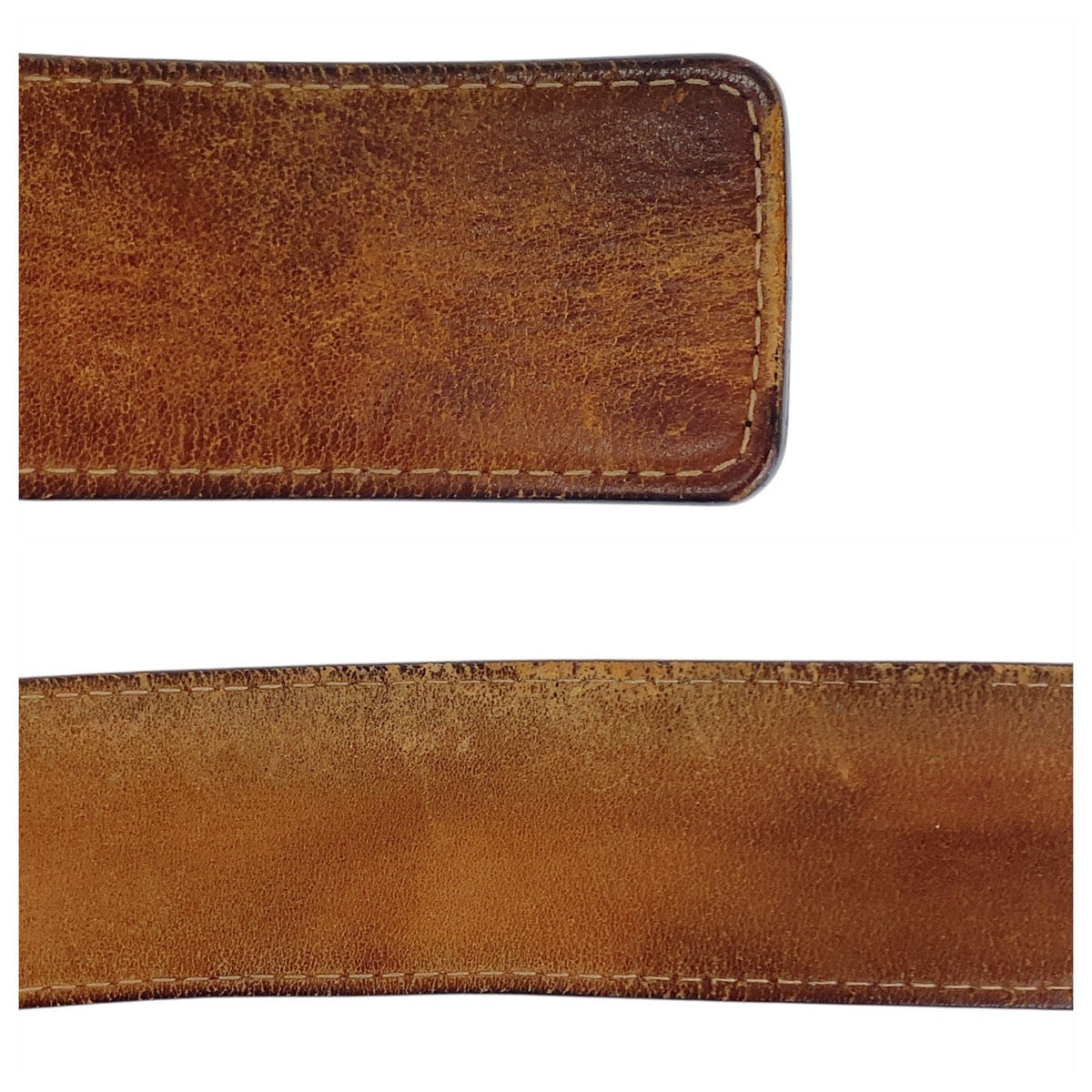 20350
LOUIS VUITTON ルイ ヴィトン サンチュール ジーンズベルト 95cm/38インチ ブラック 黒 シルバー金具 レザー / メタル M6812 ベルト メンズ AB32