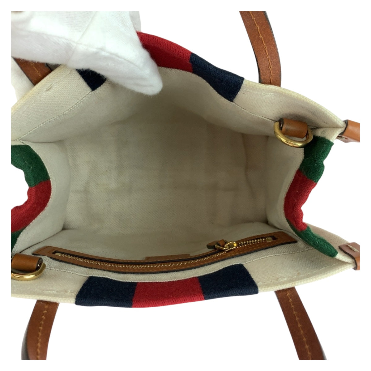 20363
GUCCI グッチ インターロッキング ホワイト ブラウン ゴールド金具 キャンバス ショルダーバッグ トートバッグ 2way レディース A100
