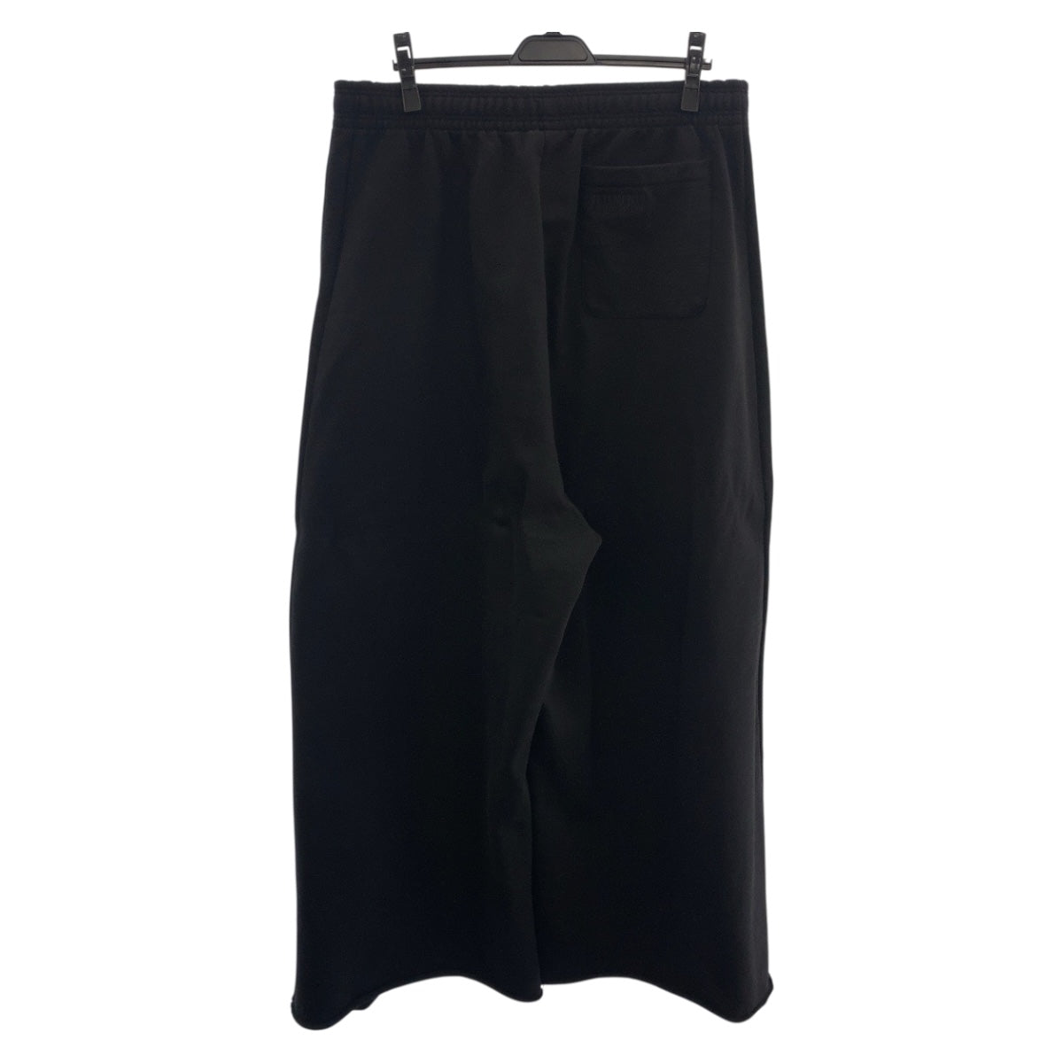 20376
VETEMENTS ヴェトモン ロゴ刺繍 サイズM ブラック 黒 コットン スウェットパンツ スーパーワイドパンツ メンズ AB