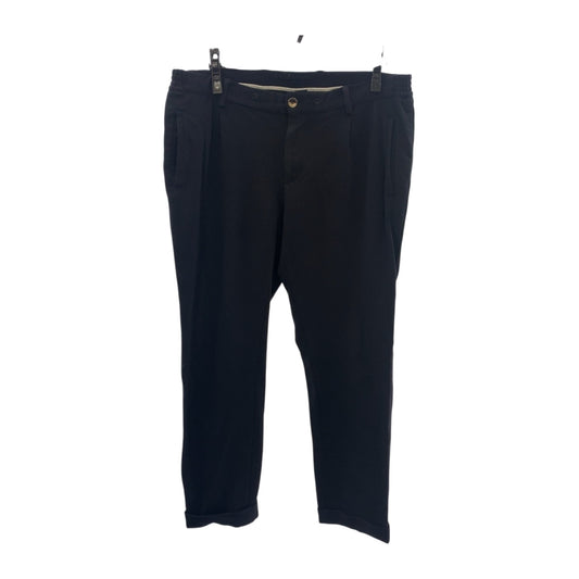 20377
BERNARDO GIUSTI ベルナルド ジュスティ サイズ48 ネイビー コットン パンツ スラックス ジャージー メンズ AB