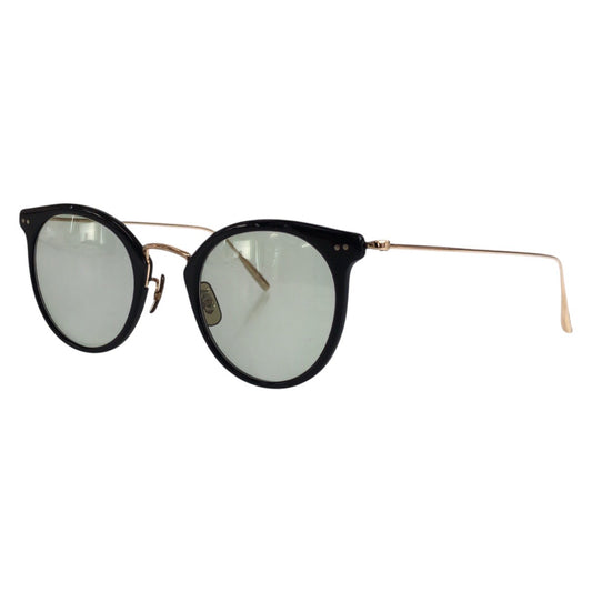 20386
OLIVER PEOPLES オリバーピープルズ ブラック 黒 ゴールド金具 メタル 49□23 145 サングラス 男女兼用 ウェリントン メンズ A12