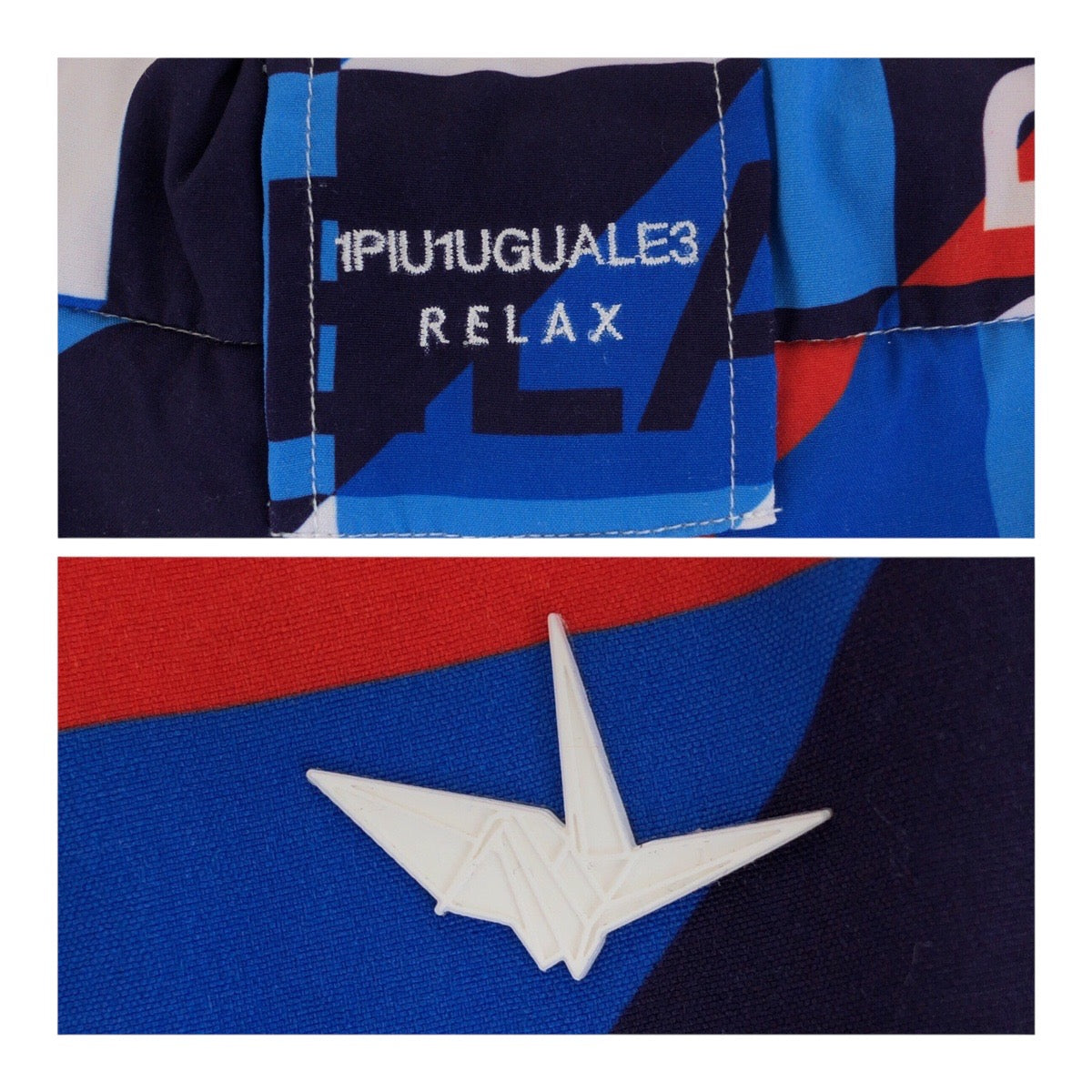 20395
1piu1uguale3 RELAX ウノピゥウノウグァーレトレ リラックス ゴルフ サイズXL ブルー レッド ホワイト ポリエステル ショートパンツ ハーフパンツ メンズ A