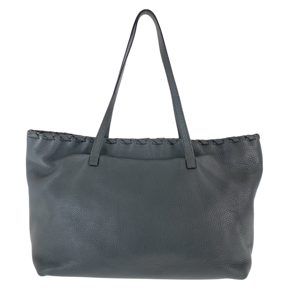 20399
GUCCI Bamboo Gray Silver Hardware Leather 354665 Tote Bag Shoulder Bag Ladies ABP45