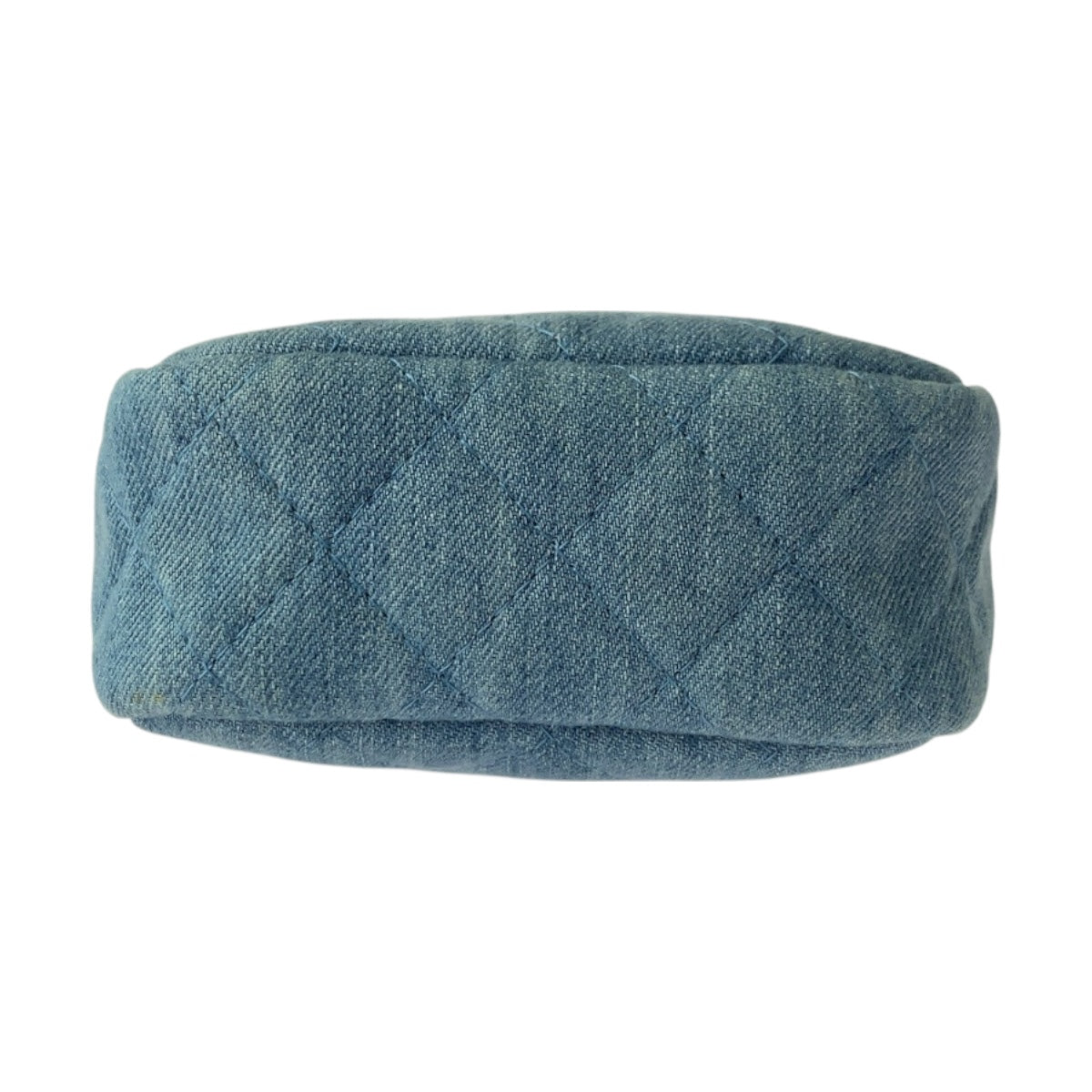 20406
CHANEL シャネル 2.55 キルティング ブルー ゴールド金具 デニム ショルダーバッグ ポシェット レディース A300